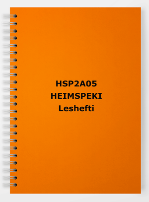BHS - Heimspeki - Leshefti