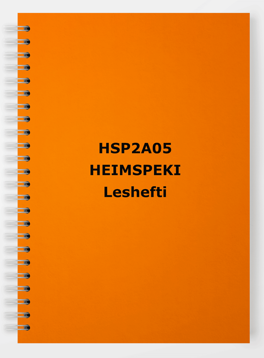 BHS - Heimspeki - Leshefti