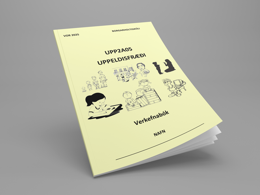 BHS Uppeldisfræði - verkefnabók UPP2A05