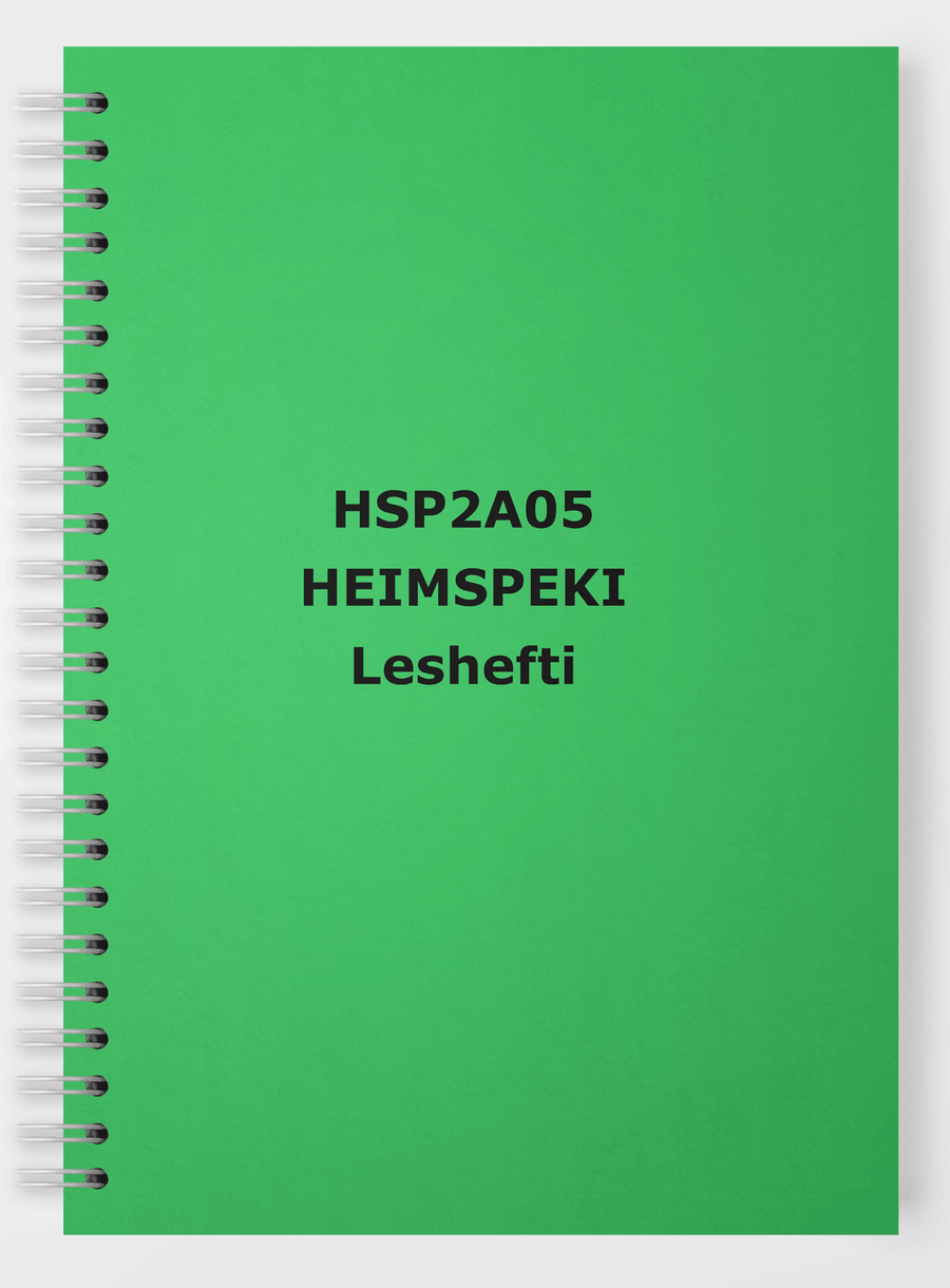 BHS - Heimspeki - Leshefti - Háskólaprent